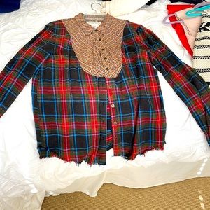 Free people flannel size small